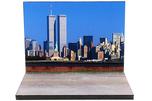 Diorama new york twin towers - 3 inch 