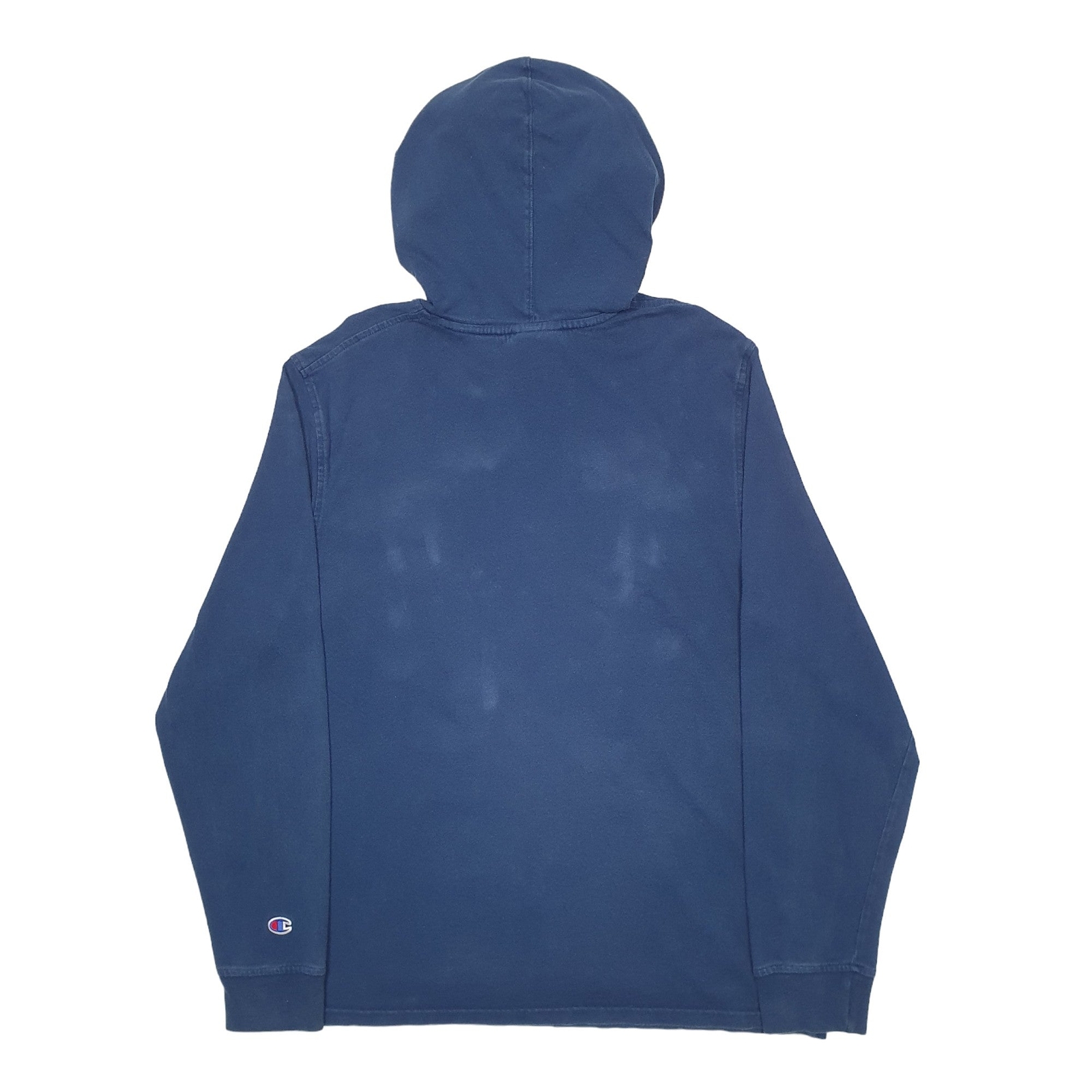 CHAMPION Hoodie Spellout Jumper Sweatshirt Mens L image 3