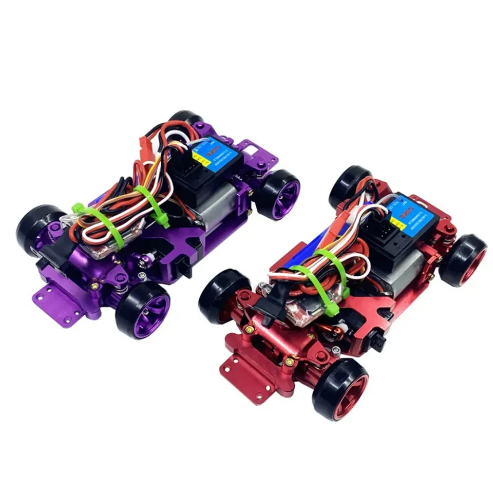 Metal CNC Frame Chassis Remote Control Car For Mosquito TS 1/28 Scale Racing - Image 2 of 4