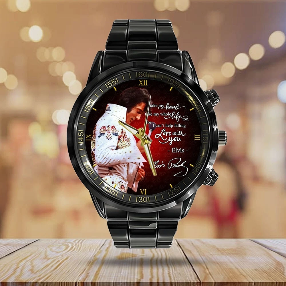 Personalized SF x Charles Leclerc Stainless Steel Watch, Gift For Dad, Christmas Gift