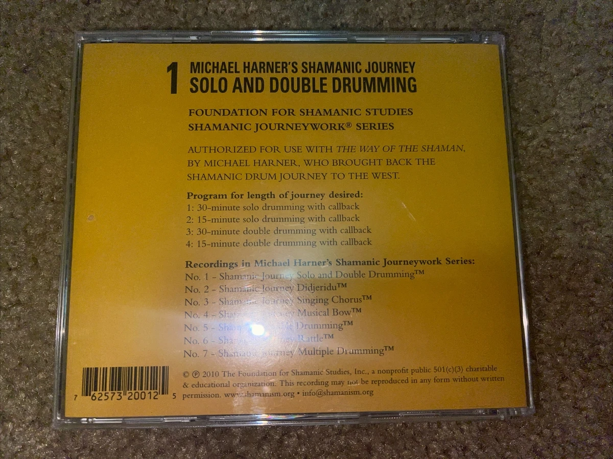 Shamanic Journey Vol. 1 Solo Double Drumming by Michael Harner Shamanic