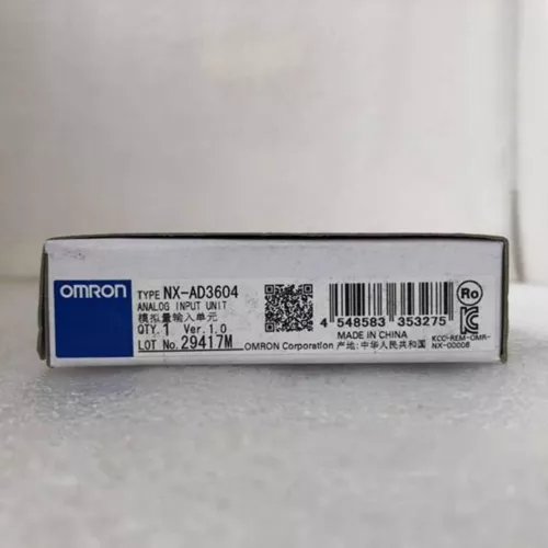 new omron IN BOX analog input unit NX-AD3604 NX-AD3604 One year warranty