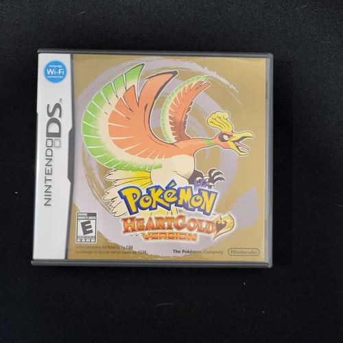 Pokemon HeartGold Version (Nintendo DS, 2010) CIB Big Box + Pokewalker