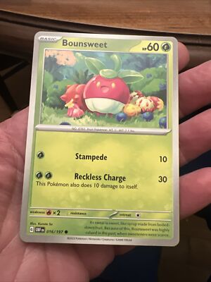 bounsweet pokemon card value - Sword & Shield - Darkness Ablaze - - 014/189 holofoil pattern or surface detail) Bounsweet 014/189 Common Pokemon TCG
