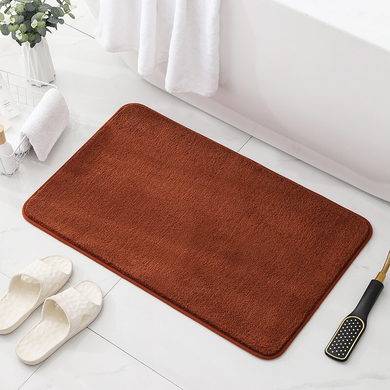 Non Slip Bath Mat Extra Large Shaggy Bathroom Rug Water Absorbent Toilet Mats eBay
