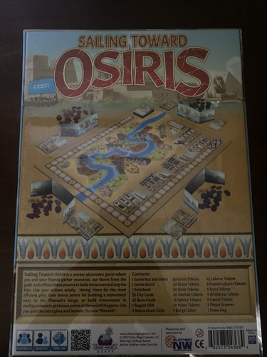 Sailing Towards Osiris Board Game - Daily Magic Games - New & Sealed - Picture 2 of 2