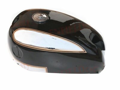 Ariel 4g Square Four 1000cc Black & Chrome Plated Petrol Gas Tank With Cap ECs