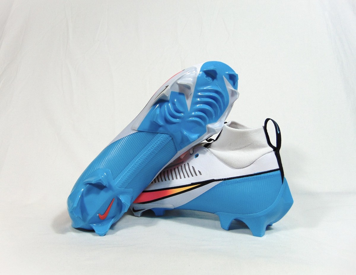 Nike Vapor Edge Pro 360 2 White Silver Football Cleats Sz 15 NEW