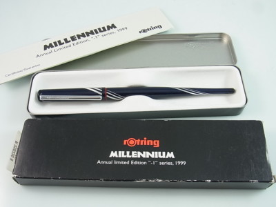 ROTRING ARTPEN MILLENNIUM FÜLLER ANNUAL LIMITED EDITION SERIES 1999 BICOLOR - M 