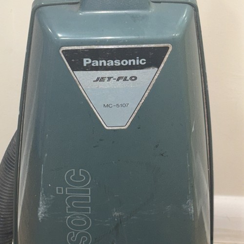Vintage Panasonic Jet-Flo MC-5107 Upright Vacuum Cleaner Tested Works Well - Picture 5 of 11