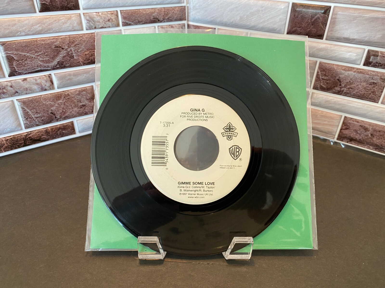 Gina G Gimme Some Love Warner Bros Records 7 Vinyl 7 45 Rpm Ebay