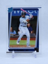 2021 Panini Chronicles Clearly Donruss Rated Rookie TAYLOR TRAMMELL RC #19