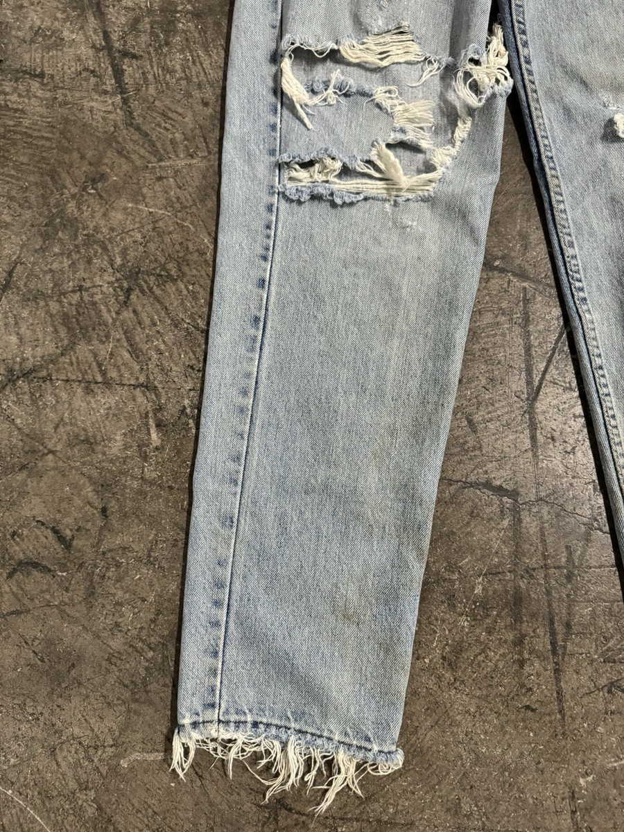 Vintage Levi's Silver Tab Jeans Mens 31x34 Loose Fit Blue 90s