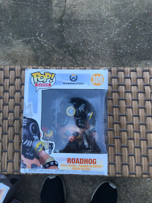 Funko Pop! - Roadhog 6'' - Pop! Games: Overwatch #309 - Near Mint Condition