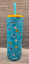 Zak Designs - Disney Stitch - 16 oz Durable Tumbler with Straw - Super Cute