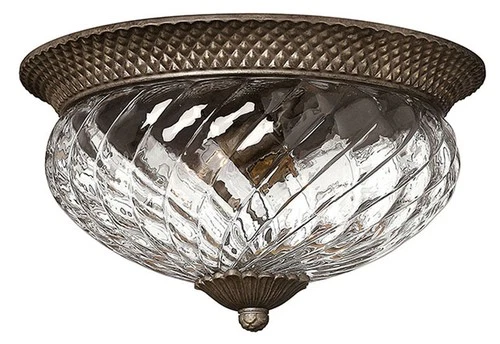 Hinkley Lighting H4881 3 Light Indoor Flush Mount Ceiling Fixture - Bronze - Picture 1 of 5