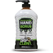 Grip Clean Ultra Heavy Duty Hand Cleaner for Mechanics – Walnut Shell &... 