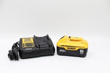 Dewalt 20V XR Max 6.0 Ah Battery Pack (DCB206) w/ 12V/20V Charger (DCB115)