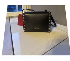 Valentino Garavani Rockstude Tasche  Damentasche Schwarz Neu