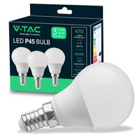 LED GlüHbirne E14 P45 4.5W 470Lm 6500K Kaltweiß V-Tac