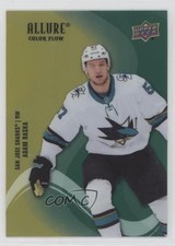 2022-23 Upper Deck Allure Color Flow Yellow Green Adam Raska #SF-23 10x9