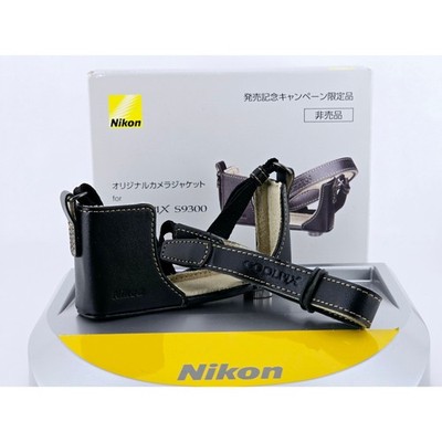 [Unused] Nikon Original Camera Genuine Leather Jacket for Coolpix S9300 Japan