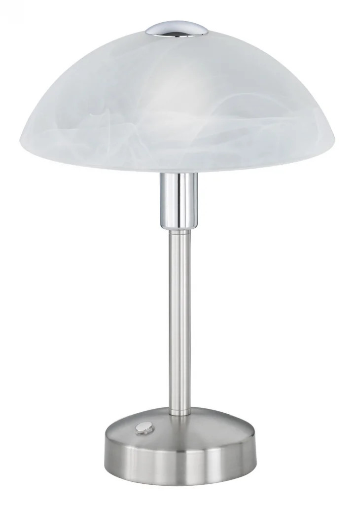 Table Light Silver Donna LED Matt Nickel Trio 525790107