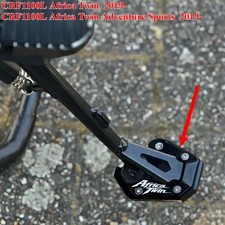 Soporte de almohadilla de extensión de pie lateral doble para Honda CRF1100L Africa