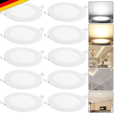 LED Panel Einbaustrahler Ultraslim Dimmbar Deckenleuchte Spot Light 6/12/15/18W