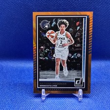2025 Donruss WNBA #72 Natisha Hiedeman Orange Lava #/199