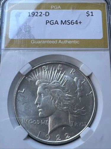 1922- D Peace Silver Dollar  very choice BU