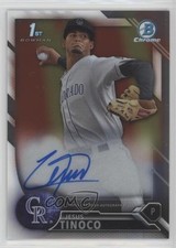 2016 Bowman Chrome Prospects Auto Jesus Tinoco #CPA-JT Auto y5m