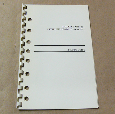Collins AHS-85 Attitude Heading System Pilot's Guide