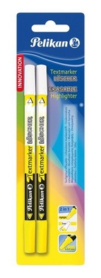 Pelikan Highlighter Pen 2 Count (Pack of 1), Marker/eraser 
