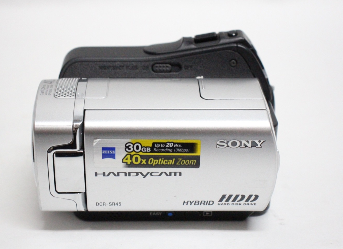 Sony Handycam DCR-SR45 Digital HDD Video Camera Recorder w/Charger