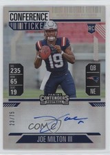 2024 Contenders Rookie RPS Conference Ticket 23/75 Joe Milton III #106 Auto qf8