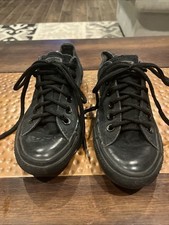Converse Chuck Taylor All Star Black Men's Size 4.5,Women s 6.5 Low Top Shoes