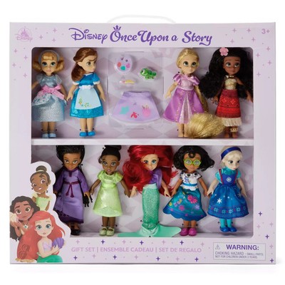 Disney Once Upon a Story Kollektion 9 Minipuppen 12,5 cm Accessoires Geschenkset