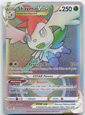 Shaymin VSTAR 173/172 Rainbow Rare Brilliant Stars Pokemon Holo Near Mint on eBay