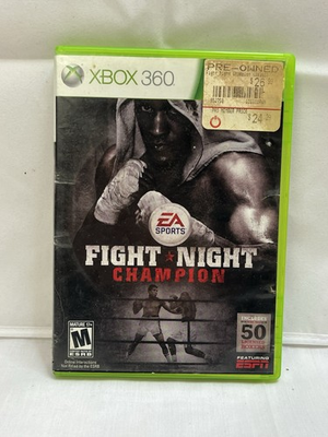 #ad Fight Night Champion for the Xbox 360 console. $11.99