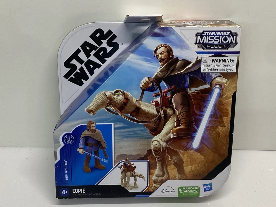 Star Wars Mission Fleet Lote De 5 Novas Eopie, AT-RT. E-Web, Boba Fett, Grogu, Luke - Imagem 4 de 4