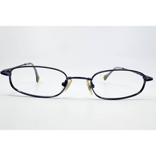 Nickelodeon SpongeBob Eyeglasses Kids Blue Arctic BLU 130 Oval Metal 45-18-130