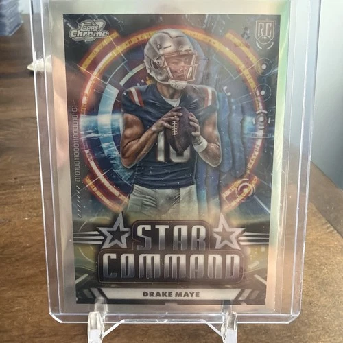 2024 Topps Cosmic Chrome - Star Command Drake Maye #SC-17 (RC)