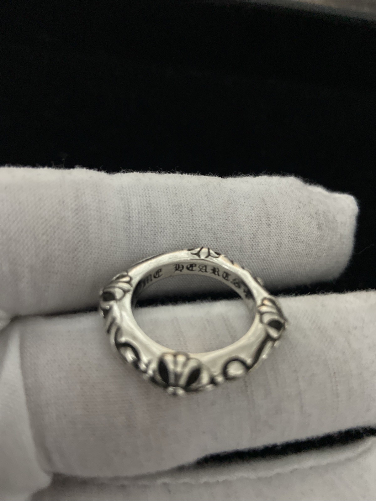 Chrome Hearts Tiny E Crosses Vine Ring Size 7 ,99… - image 6