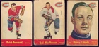 1955-56 PARKHURST MONTREAL CANADIENS NEWSY LALONDE #55 + 2 LOT GRADE P-F-GOOD-E