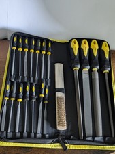 Clockmaker File Set - Large to Needle Files, Used, Vintage Clockmaker Tools #2