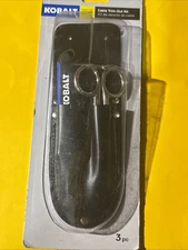 Kobalt 2564347 Electrician's Tool Kit, 12-16 Awg Stranded 3 Piece Set