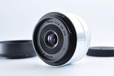 [N MINT/HOOD] Sigma 30mm f/2.8 EX DN Art Lens For Micro Four Thirds Silver #311