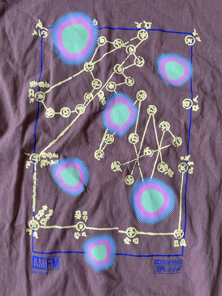 Equipo AM-FM VER SONIDOS VOL. 1 TEE - MALVA Hombre Talla Mediana Foto 3 de 4