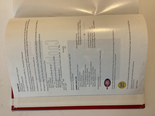Betty Crocker's New Cookbook:Everything You Need To Know to Cook -HB.1996.8thEd - Foto 7 di 12